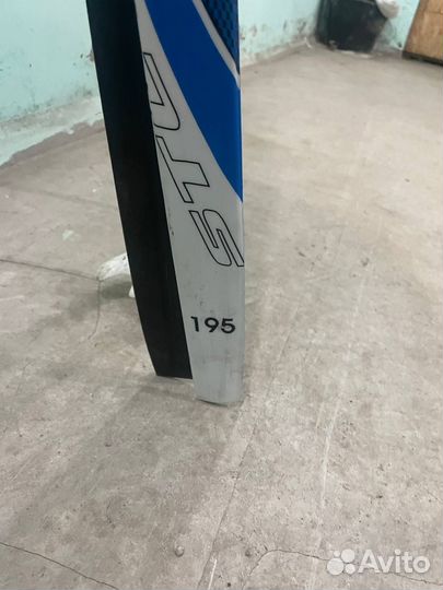 Лыжи stels + палки автоматическое крепление