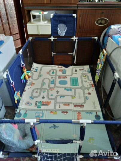 Большой детский манеж