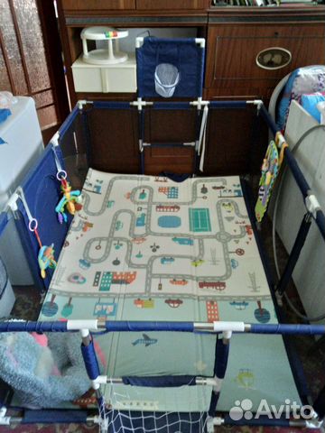 Большой детский манеж