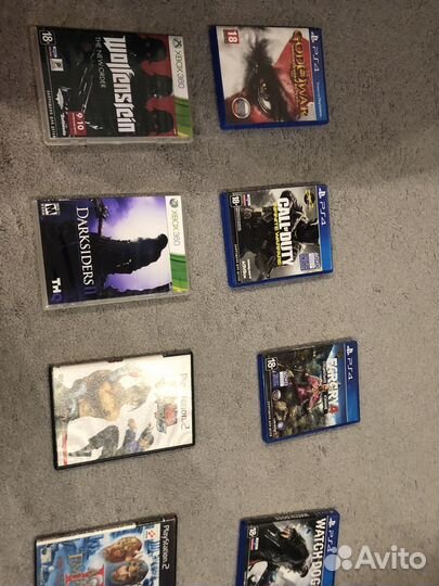 Диски на ps2/ps3/ps4