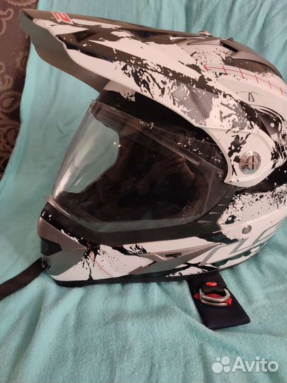 Мотошлем кроссовый бу