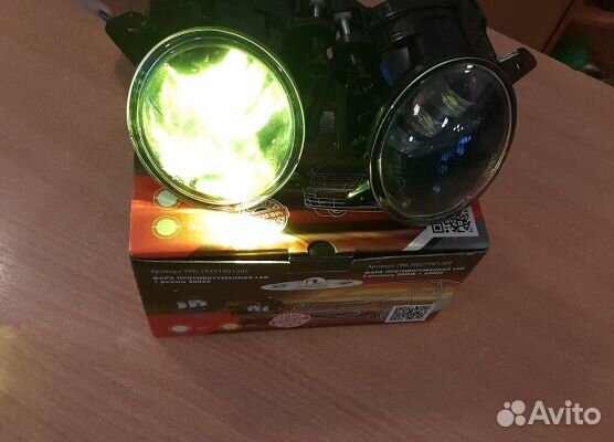 Фары туманки LED Калина,Гранта,Датсун-2 режима