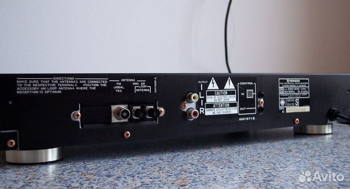 Pioneer FM/AM Radio Tuner F301 RDS Digital