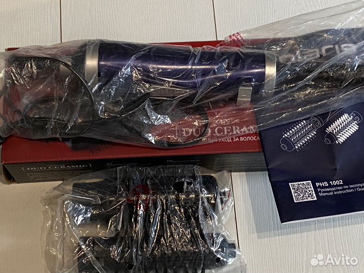 Фен-щетка для волос Polaris PHS 1002