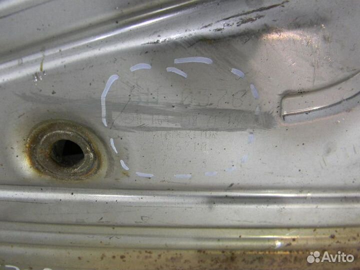 Задняя банка глушителя