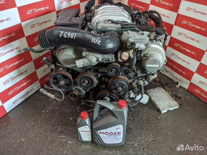 Двигатель toyota crown majesta 1UZ-FE UZS175