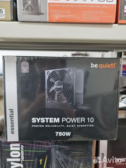 Блок питания be quiet system power 10 750W BN329