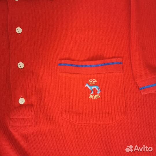 Футболка polo Hugo boss, винтаж