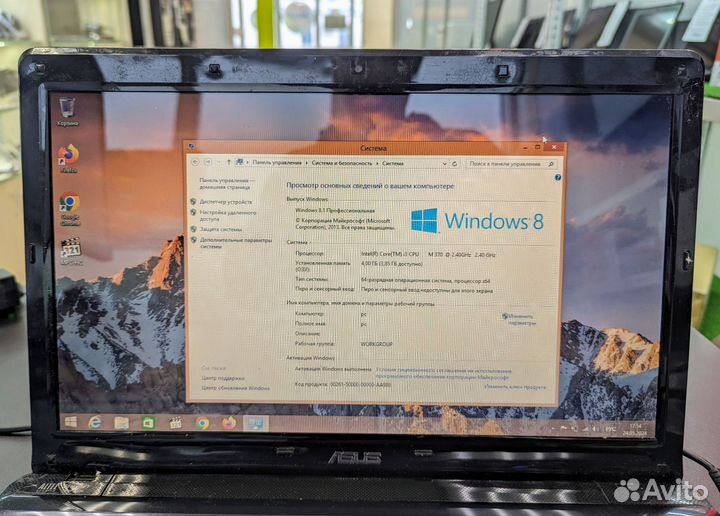 Ноутбук Asus на Core i3