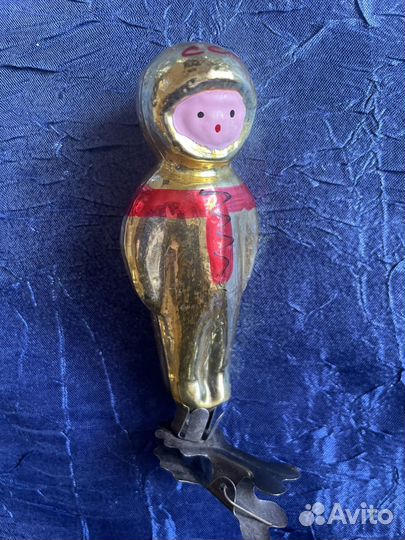 Новогодние елочные игрушки ретро