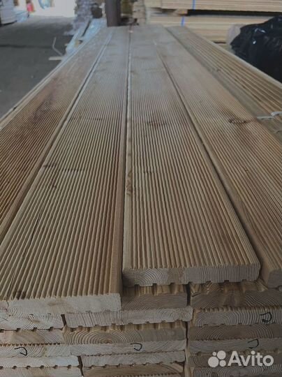Строганная лиственница: доски 40x170 мм, готовы дл
