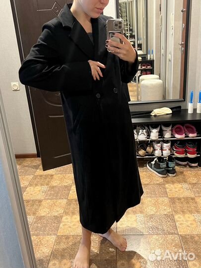 Пальто женское 42 44 черное