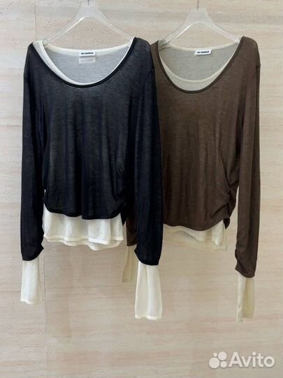 Лонгслив Jil Sander 2в1