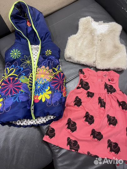 Продам пакет вещей на девочку 86 размер