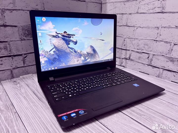 Современный/тонкий ноутбук Lenovo SSD/15.6дюйма