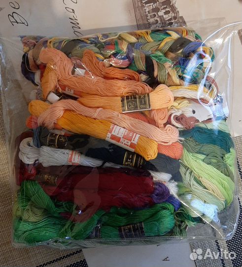 Нитки мулине