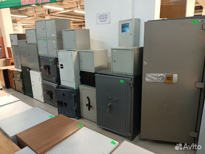 Сейфы И шкафы металлические Б.У
