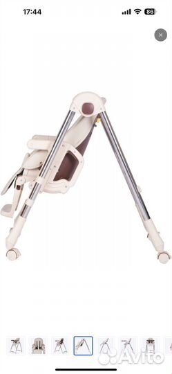 Стульчик для кормления luxmom