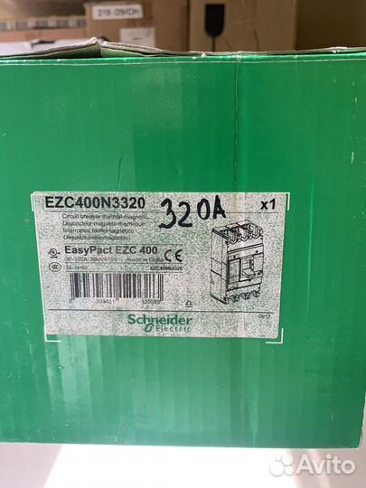 Автоматический выключатель 320а