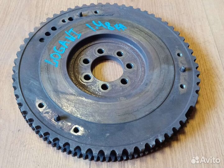 Маховик. Рено логан 1 1.4