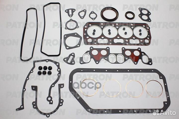 Комплект прокладок двигателя полный с прокладко