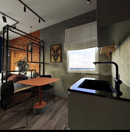 Квартира-студия, 35 м², 2/4 эт.