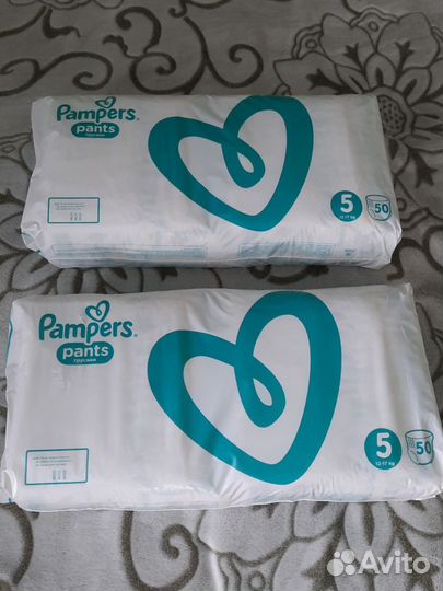 Pampers трусики 5