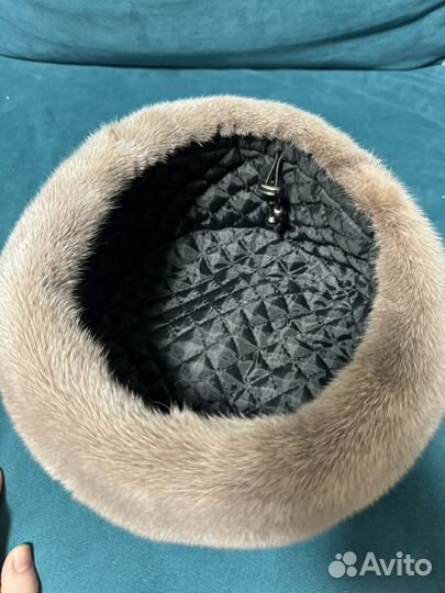 Шапка норковая женская