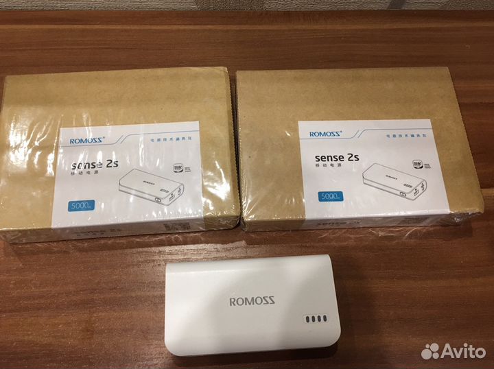 Power bank romoss sense 2s,5000mAh