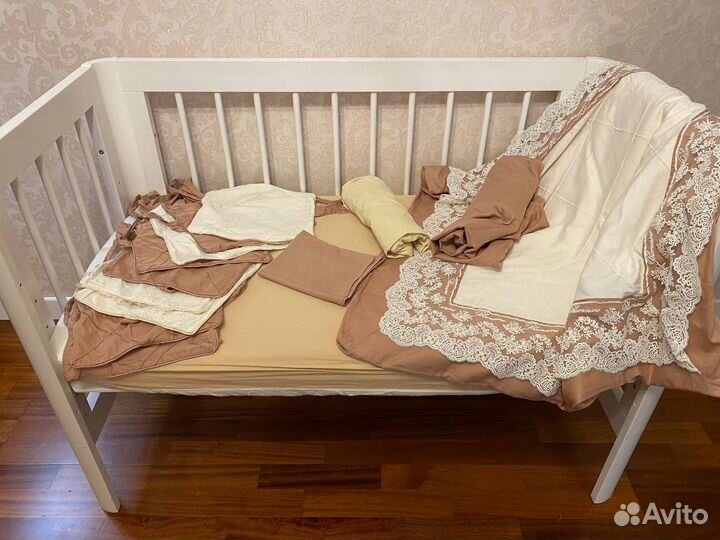 Детская кроватка Premium Baby (4 в 1)