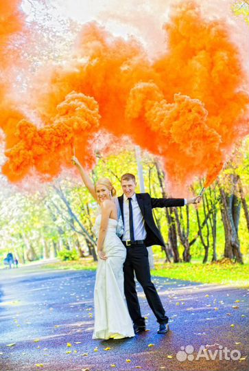 Цветной Дым для Фотосессии