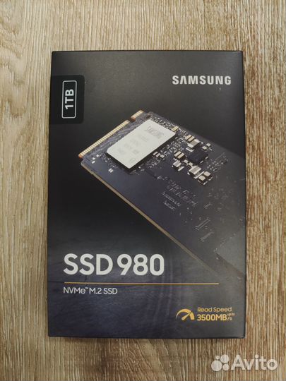SSD диск Samsung 980 NVMe M.2 1Tb 1000Гб