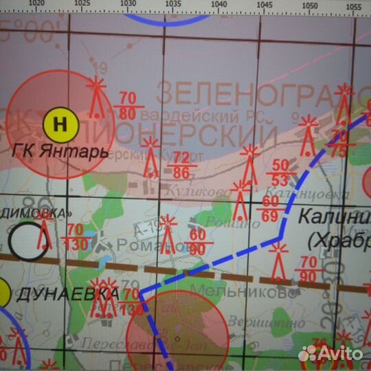 Карта Калининград