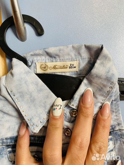 Платье для девочки 92