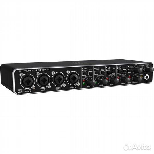 Аудиоинтерфейс Behringer U-phoria UMC404HD
