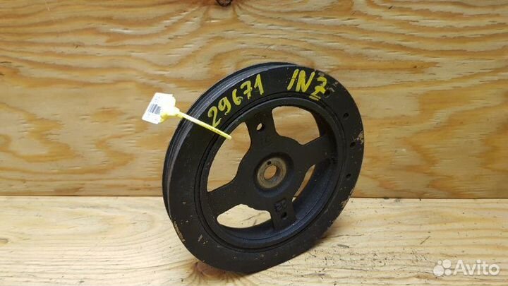 Шкив коленвала Toyota Corolla Runx NZE121 1nzfe