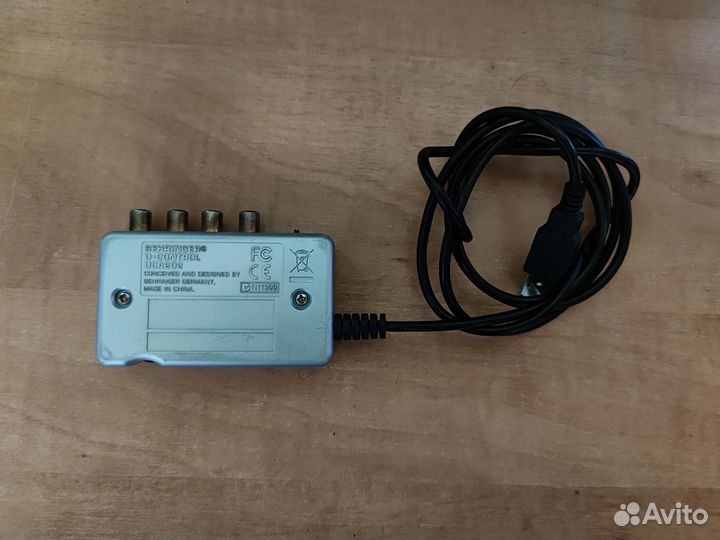 Внешняя звуковая карта Behringer UCA202 migelmod