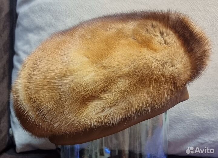 Берет норковый