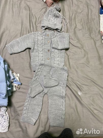Вязаные костюмы для малыша
