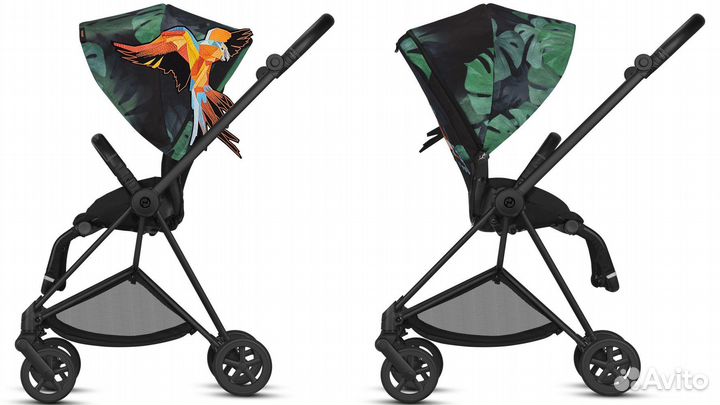 Коляска cybex mios birds of paradise