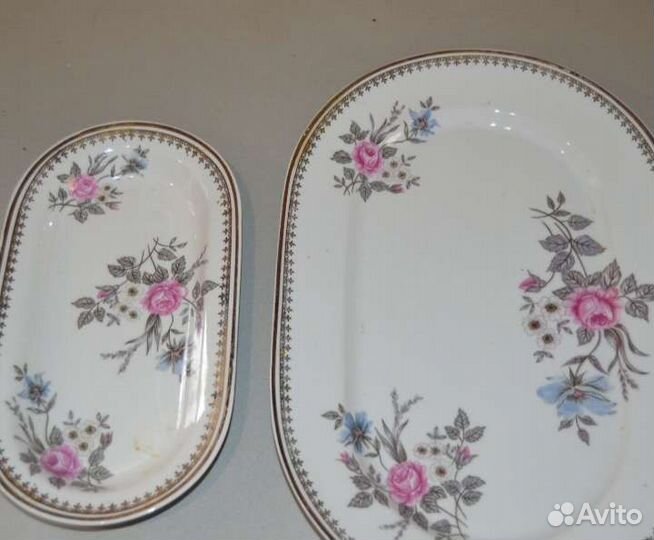 Сервиз столовый Цветы Польша на 6 персон