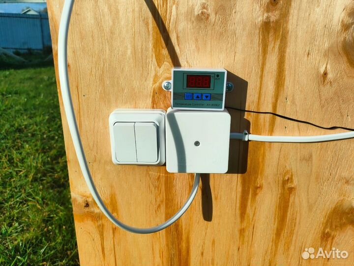 Клетка - брудер с обогревом и подсветкой