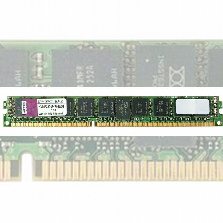 [KVR1333D3S4R9SL/2G] Оперативная Память Kingston Kvr1333d3s4r9sl/2g