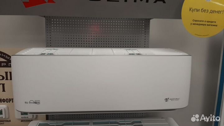 Сплит-системы 20м2/кондиционеры/монтаж
