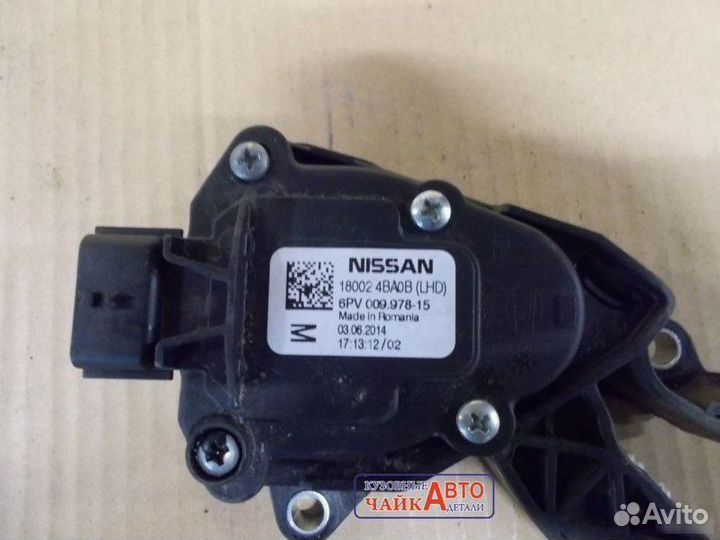 Электронная педаль газа Nissan Qashqai J11 2013