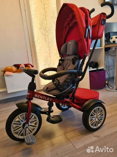 Велосипед коляска с ручкой Bentley