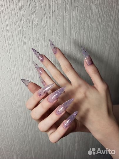 Наращивание ногтей, Маникюр