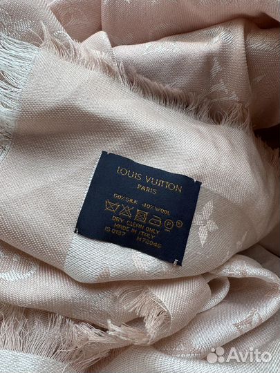 Шаль Monogram Classic Louis Vuitton оригинал