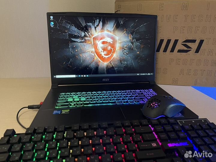 Msi New Katana 17 144hz i5 12450H RTX 4050 16/512