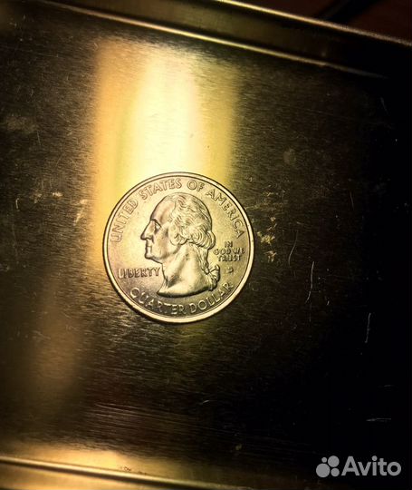 Монета Quarter dollar / new hampshire 1788